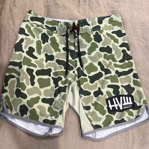 HVIII brand board shorts